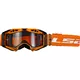 Motocross Goggles LS2 Aura Black H-V Orange Clear Lens