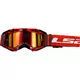 Motocross Goggles LS2 Aura Pro Black Red Iridium Lens