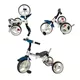 Three-Wheel Stroller/Tricycle with Tow Bar Coccolle Urbio - Turquiose