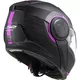 Flip-Up Motorcycle Helmet LS2 FF902 Scope Arch - Matt Titanium Pink