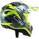 Motocross Helmet LS2 MX700 Subverter Astro - Cobalt H-V Yellow