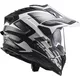 Enduro Helmet LS2 MX701 Explorer Alter - Matt Black H-V Yellow