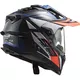 Enduro Helmet LS2 MX701 Explorer C Focus - Gloss Blue White Red