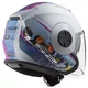 Moto prilba LS2 OF570 Verso Spring Matt Silver Blue