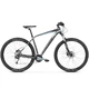 Horský bicykel Kross Level 5.0 27,5" - model 2020 - čierna/červená/strieborná - čierna/grafitová/kovová