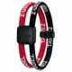 Bracelet Trion: Z Dual - Black-Blue - Black-Red