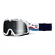 Motocross Goggles 100% Barstow Lucien – Silver Lens