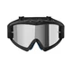 Dětské motokrosové brýle Alpinestars Vision Mirror Youth - Corp černá, zrcadlové stříbrné plexi