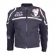 Sodager Micky Rourke Motorrad-Lederjacke - schwarz und Grafik