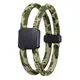 Bracelet Trion: Z Dual - White/Red - Forest camouflage