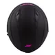 Motorcycle Helmet Cassida Jet Tech Matte Black/Pink Logos 2023