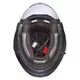 Cassida Jet Tech Schwarz Matt/Pink Logo 2023 Motorradhelm - schwarz matt/rosa