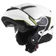 Motorradhelm Cassida Compress 2.0 Refraction weiß/schwarz/gelb fluo P/J