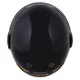 Motorcycle Helmet Cassida Fibre OPG Black/Gold/Silver