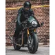 Cassida Fiber OPG Motorradhelm Schwarz/Gold/Silber