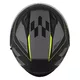 Cassida Jet Tech RoxoR Motorradhelm schwarz matt/fluo gelb/grau