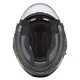 Motorcycle Helmet Cassida Jet Tech RoxoR Matte Black/Fluo Yellow/Gray