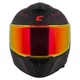Motorcycle Helmet Cassida Integral GT 2.1 Flash Matte Black/Metallic Red/Dark Gray