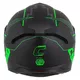 Motorradhelm Cassida Integral GT 2.1 Flash schwarz matt/grün fluo/dunkelgrau