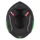 Motorradhelm Cassida Integral GT 2.1 Flash schwarz matt/grün fluo/dunkelgrau