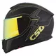 Motorcycle Helmet Cassida Integral GT 2.1 Flash Matte Black/Metallic Gold/Dark Gray