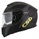 Motorcycle Helmet Cassida Integral GT 2.1 Flash Matte Black/Metallic Gold/Dark Gray