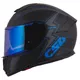 Motorcycle Helmet Cassida Integral GT 2.1 Flash Matte Black/Metallic Blue/Dark Gray