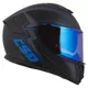 Motorradhelm Cassida Integral GT 2.1 Flash schwarz matt/metallic blau/dunkelgrau