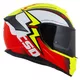 Motorradhelm Cassida Integral GT 2.1 Flash gelb fluo/rot fluo/schwarz/weiss