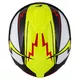 Motorradhelm Cassida Integral GT 2.1 Flash gelb fluo/rot fluo/schwarz/weiss