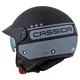 Motorcycle Helmet Cassida Handy Plus Chief Matte Gray/Black