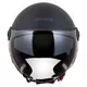 Cassida Handy Plus Motorradhelm schwarz matt/grau