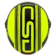 Moto prilba Cassida Handy Metropolis Safety žltá fluo/čierna/reflexná šedá