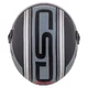 Moto prilba Cassida Handy Metropolis Vision čierna matná/šedá/reflexná šedá