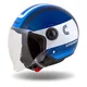 Motorcycle Helmet Cassida Handy Metropolis Blue/Dark Blue/White