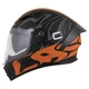 Motorcycle Helmet Cassida Orbit Multivers Matte Black/Orange/Gray/White