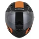 Motorcycle Helmet Cassida Orbit Multivers Matte Black/Orange/Gray/White