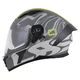 Motorcycle Helmet Cassida Orbit Multivers Matte Gray/Light Gray/Fluo Yellow/Black