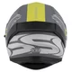 Motorcycle Helmet Cassida Orbit Multivers Matte Gray/Light Gray/Fluo Yellow/Black