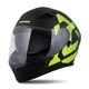 Motorcycle Helmet Cassida Orbit Grind Matte Black/Fluo Yellow