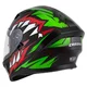 Motorcycle Helmet Cassida Orbit StriX Red/Green/Gray/White/Black