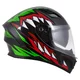 Motorcycle Helmet Cassida Orbit StriX Red/Green/Gray/White/Black