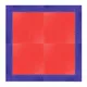 Corner Pieces for Puzzle Mat inSPORTline Simple Blue – 4 Pcs.