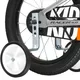 Kinderfahrrad Kross Racer 4.0 16" - Modell 2024 - silber