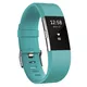 Fitness náramek Fitbit Charge 2 Teal Silver