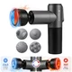Masážní pistole s hřejivým/chladivým nástavcem inSPORTline IceBlaze • 2400 mAh • 1600-2800 rpm • až 6 mm