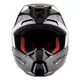 Motorcycle Helmet Alpinestars S-M5 Rayon Black/White/Orange Fluo/Matte 2022