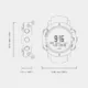 Outdoorový computer Suunto CORE CRUSH - rozbaleno - grafit