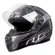 Moto prilba LS2 FF396 CR1 trix carbon - Diablo Red Big Carbon