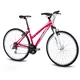Női cross kerékpár 4EVER Prestige - fehér - piros